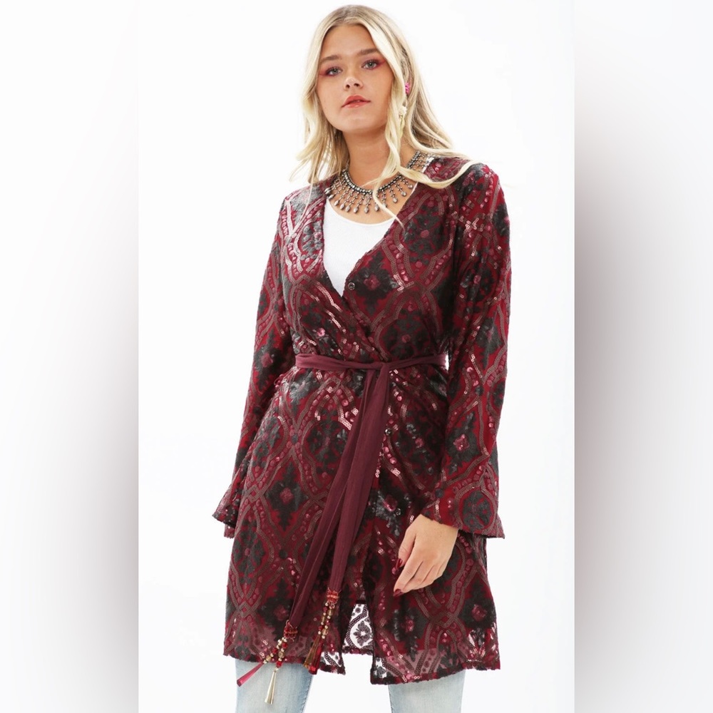Aratta Cocktail Party Wrap Mini Dress